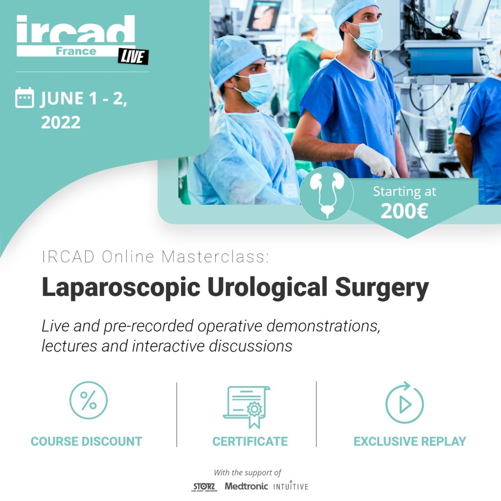 IRCAD Online Masterclass – Urologic surgery (package)