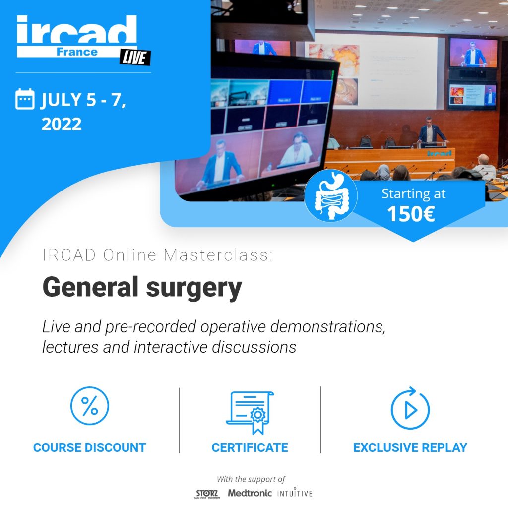 IRCAD Online Masterclass – General surgery (package)