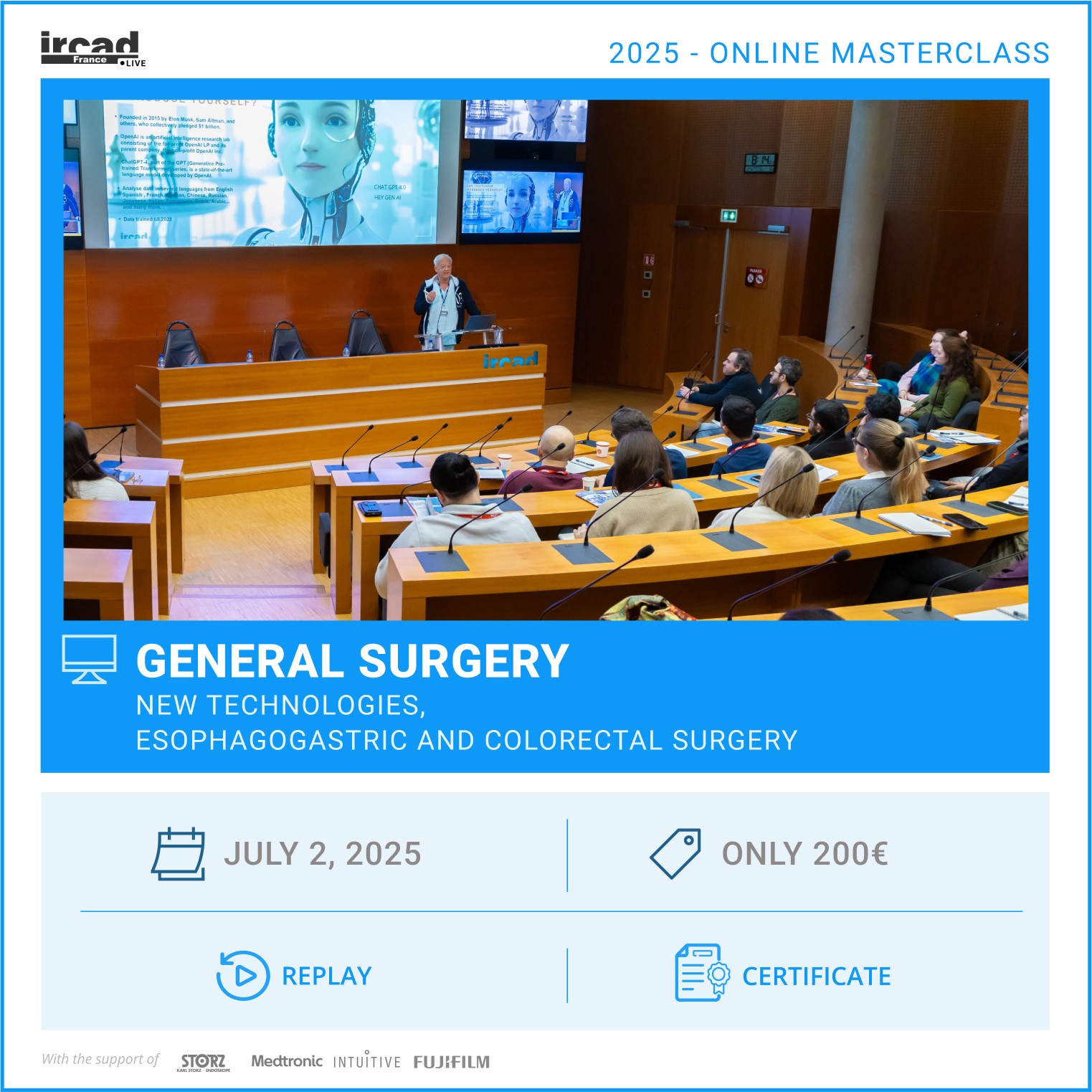 IRCAD Online Masterclass – General surgery