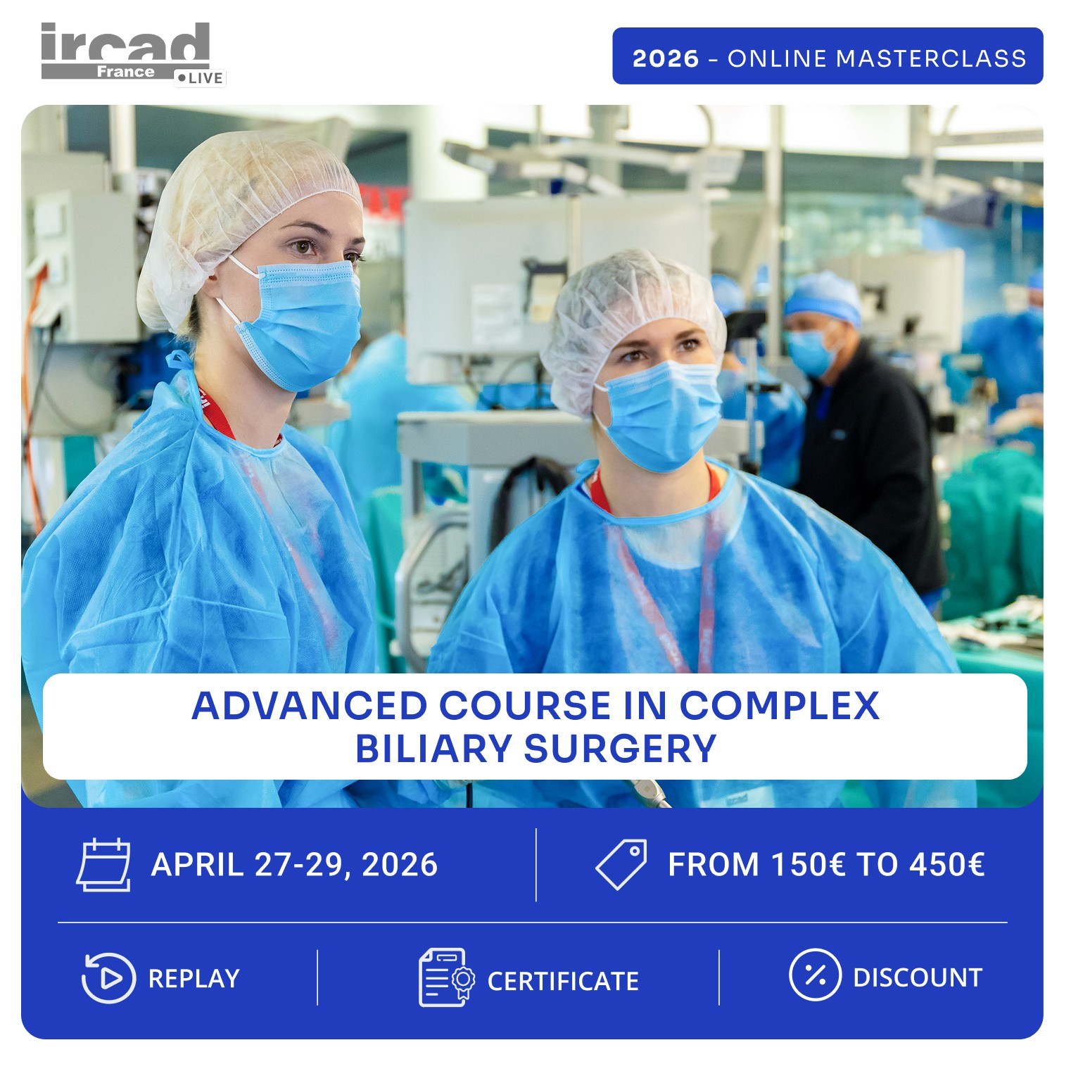 IRCAD Masterclass – Biliary Surgery (package)