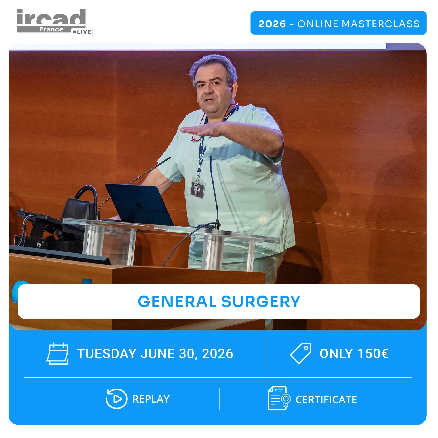 IRCAD Masterclass – General surgery