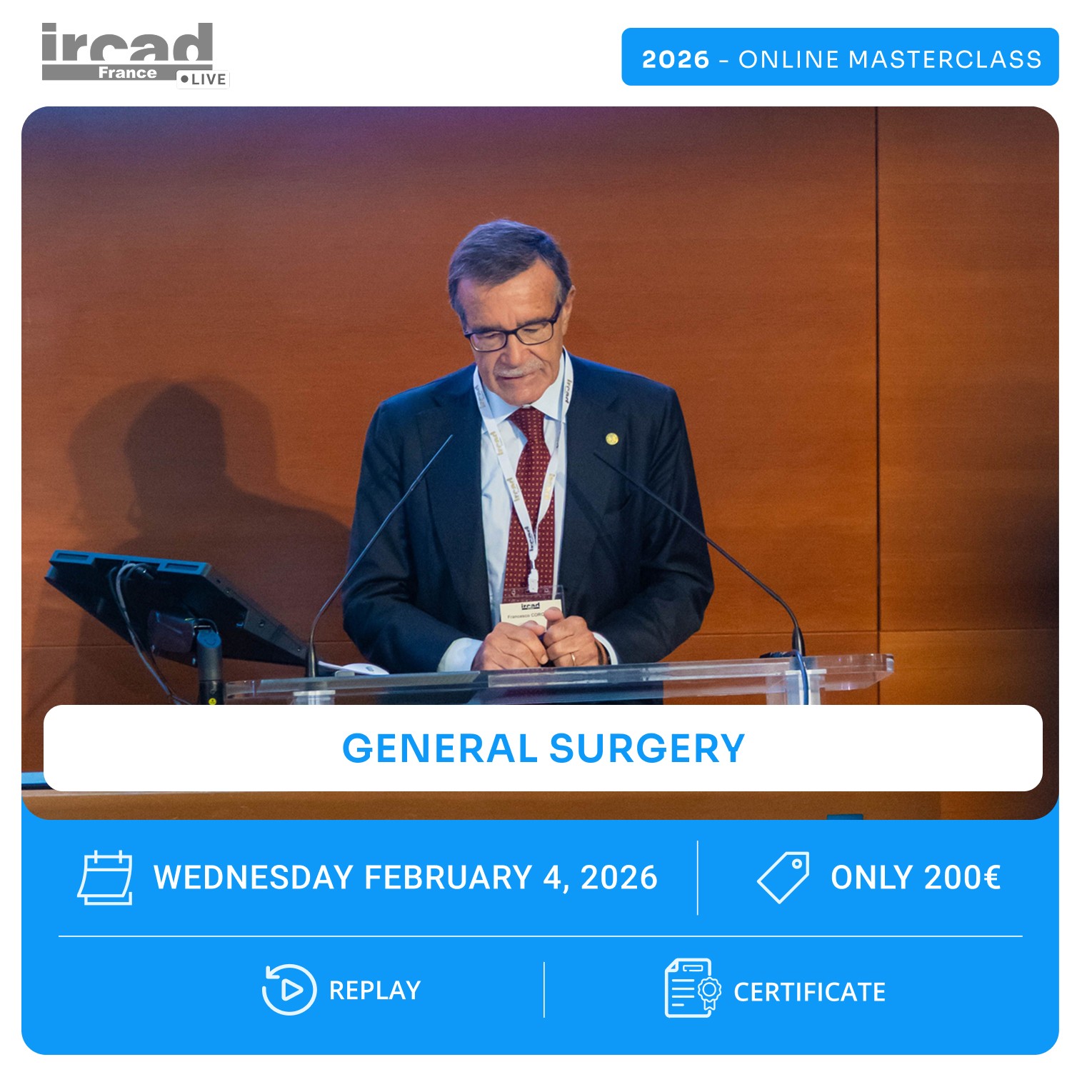 IRCAD Online Masterclass – General surgery